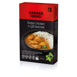 Repas prêt à manger Expres menu KM Butter chicken & riz basmati