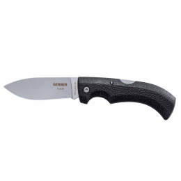 couteau pliant Gerber Gator Drop Point, 154CM,hladky vert Black