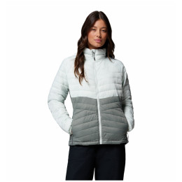 Veste femme Columbia Powder Pass™ Jacket vert Sedona Sage, Tea Light