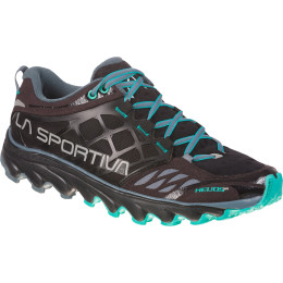 Chaussures femme La Sportiva Helios SR Woman vert / bleu Black/Aqua