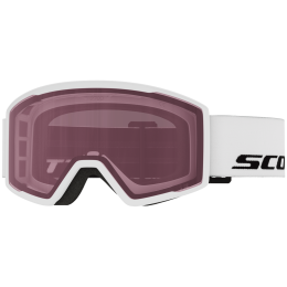 Masques ski Scott Goggle Trace blanc white