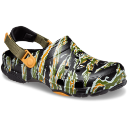 Pantoufles homme Crocs Classic All Terrain Camo Clog noir/vert Black/Multi