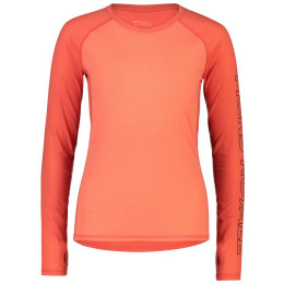 T-shirt fonctionnel femme Mons Royale Bella Tech Ls W rose HighVis