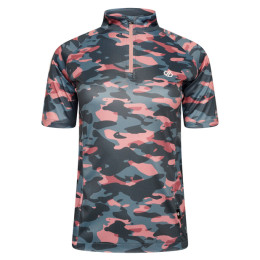 Maillot vélo femme Dare 2b Persist Jersey rose / bleu PwderPnkCamo