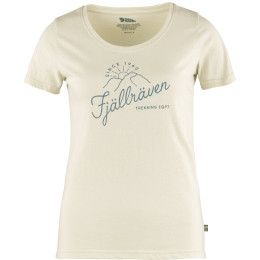 T-shirt femme Fjällräven Sunrise T-shirt W blanc Chalk White