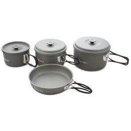 Set de vaisselle Warg Taurus gris / noir