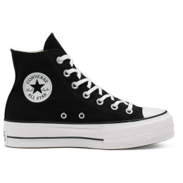 Chaussures femme Converse Chuck Taylor All Star Lift Mid noir BLACK
