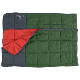 Couverture Robens Snowfall Quilt vert / rouge Green Vineyard