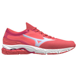 Chaussures de running femme Mizuno Wave Prodigy 4 rose / blanc Dubarry/HalogenBlue/Innuendo