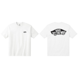 T-shirt homme Vans Double Standard SS Tee blanc / noir White/Black