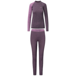 Sous-vêtements thermique femme Viking Mounti Set violet purple