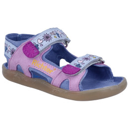 Sandales enfant Richter Lucky Cameo/Pink/Flieder bleu / rose cameo/pink/flieder