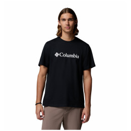T-shirt homme Columbia CSC Basic Logo™ Tee noir Black, Gem Columbia