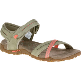 Sandales femme Merrell Terran Cross II vert / brun Putty