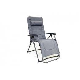 Chaise Vango Riviera Lounger gris claire heather grey