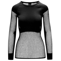 T-shirt fonctionnel femme Brynje of Norway Lady Wool Thermo T-shirt vert black