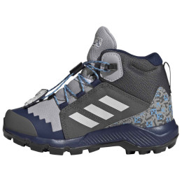 Chaussures enfant Adidas Terrex Mid Gtx Minecraft gris Glogry/Greone/Grefiv