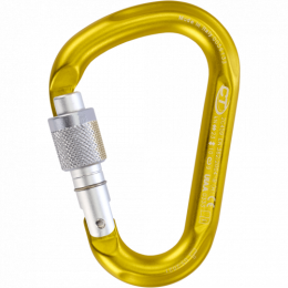 Mousqueton Climbing Technology Snappy Sg jaune Ocher