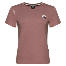 T-shirt femme Chillaz Iseo Sunset bordeau Wine