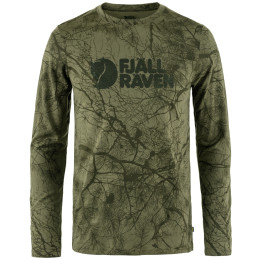 T-shirt homme Fjällräven Värmland Wool LS M vert Green Camo