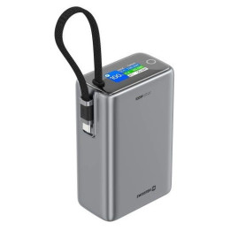 Banque d'énergie Swissten 25000 mAh Airplane friendly power bank gris