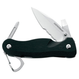 couteau pliant Leatherman Crater C33TX noir / argenté