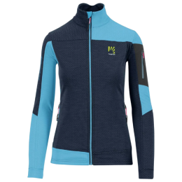 Veste polaire fonctionnelle femme Karpos Cherz W Fleece bleue Midnight/Blue Atoll