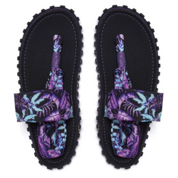 Sandales femme Gumbies Slingback Purple Haze noir / violet černá/fialová