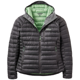 Veste femme Rab Microlight Alpine Down Hoody gris Graphene