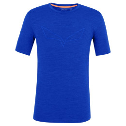 T-shirt fonctionnel homme Salewa Pure Eagle Amr M Smles Tshirt. bleue Electric
