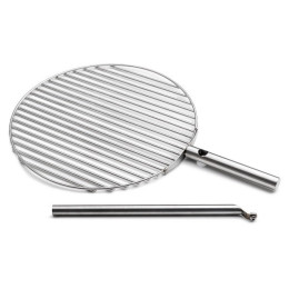 Grille de barbecue Höfats Triple Grid 45 argenté nerez
