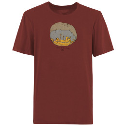 T-shirt homme E9 Cave rouge Paprika