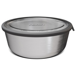 Bol avec couvercle Primus Prepping Bowl 0.6 L Stainless Steel argenté