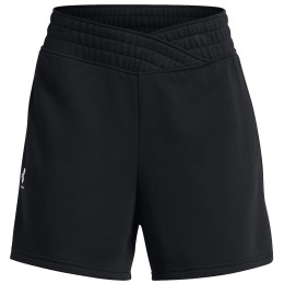 Short femme Under Armour Rival Terry Short vert Black/White