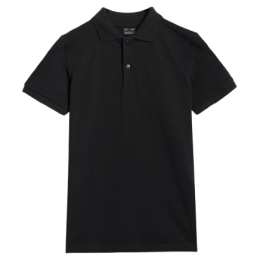 T-shirt enfant 4F Polo Shirt M614 noir DEEP BLACK