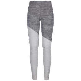 Sous-vêtements fonctionnels femme Ortovox Fleece Light Long Pants girs GrayBlend