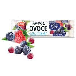 Barre Emco Super fruits fruits des bois 30g