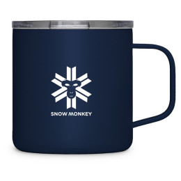 Mug isotherme Snow Monkey Booster bleu foncé nightblue