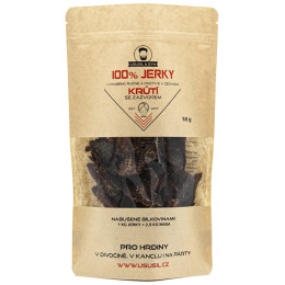Jerky Usušil & Syn Krůtí se zázvorem 50 g brun