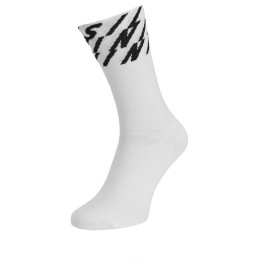 Chaussettes Silvini Oglio blanc / noir white-black