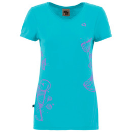 T-shirt femme E9 Spring 2.2 bleu clair Emerald