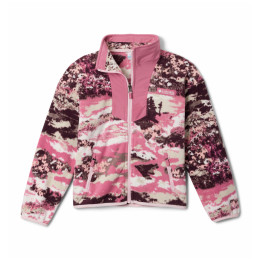 Sweatshirt enfant Columbia Sequoia Grove™ Printed Full Zip Fleece Rosette Fieldaz rose Rosette Fieldaz