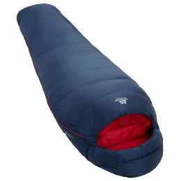 Sac de couchage en plumes Mountain Equipment Helium 250 Wmns Long bleue Medieval Blue