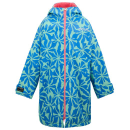 Manteau imperméable Regatta Junior Waterproof Changing Robe SBluFlPiLem bleu clair SBluFlPiLem