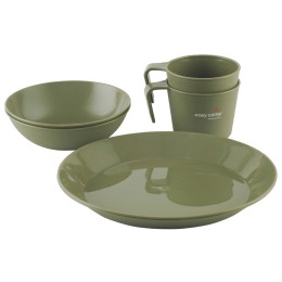 Set vaisselle pour 2 personnes Easy Camp Moss 2 Dine Set vert