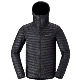 Doudoune homme Norrona trollveggen down800 super light Hood noir Caviar Black