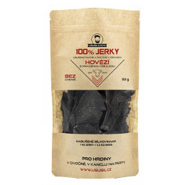 Jerky Usušil & Syn 100% Hovězí s cibulkou 50g brun