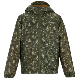 Veste enfant Regatta Printed Lever II LiSagLinCamo vert foncé LiSagLinCamo