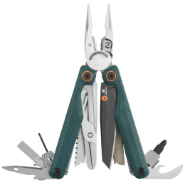 Outil multifonction Leatherman Wave Alpha + Bit Kit vert CASCADIA