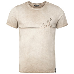 T-shirt homme Chillaz Rigi Mountain Line beige SandWashed